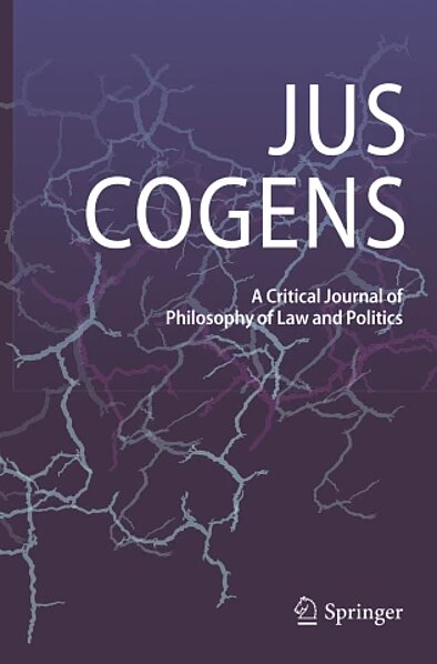 Cover of Jus Cogens journal