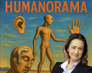 Humanorama podcast logo with Scheuer