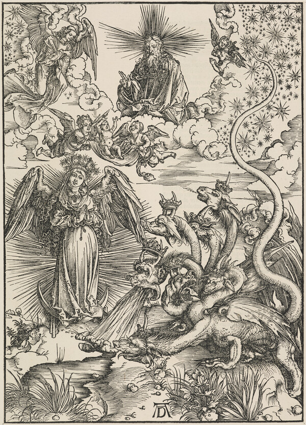 Image of Albrecht Dürer, The Apocalyptic Woman (from The Apocalypse: The Book of the Revelation of Saint John)